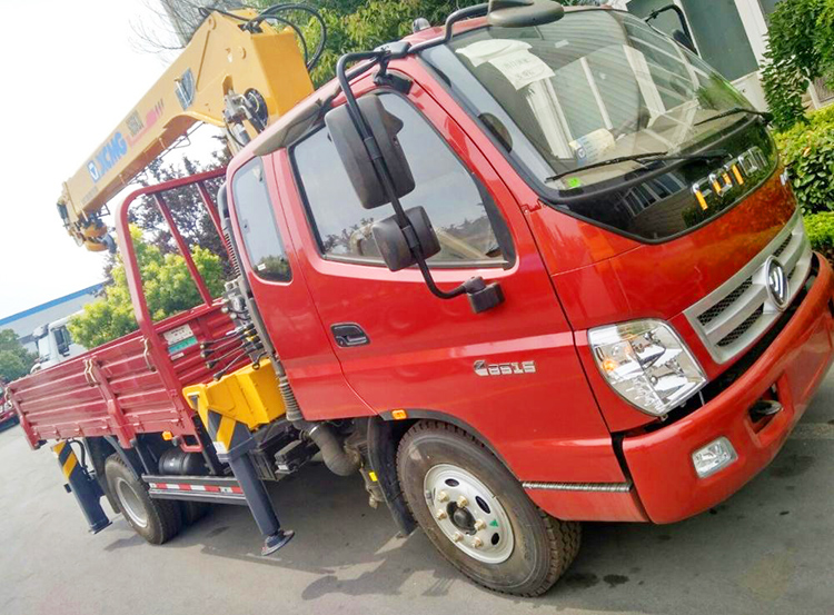 XCMG Official Small 5ton Truck Mounted Crane SQ5SK2Q Dump Truck With Crane for Sale